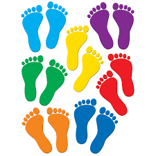 Teacher Created Resources Footprint Accents Teacher Created Resources Classroom Decorations Footprint