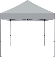 Voysign 10x10 pop up canopy tent, outdoor instant sun shelter (white), included 1 x rolling storage wheeled bag, 4 x weights bags, 4 x guylines, 8 x stakes. Lightweight 10 Ft Popup Tent Orbus Zoom Standard Plum Grove