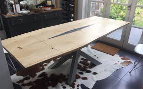 Wide selection of extendable dining tables suitable for your kitchen or your living room. Extendable Live Edge Tables Unique Wild Wood Furniture
