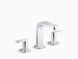 Kohler corner sink elegant bathroom kohler bathroom sinks sink. Parallel Widespread Bathroom Sink Faucet With Lever Handles K 23484 4 Kohler Kohler Canada
