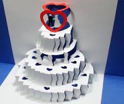 How to make a cake slice pop up card files download for free; How To Make A Wedding Cake Pop Up Card Kirigami 3d Wedding Greeting Card Tcgames Hd Wedding Card Craft Pop Up Card Templates Wedding Greeting Cards