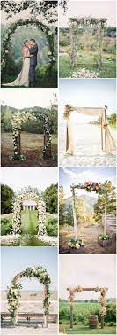 20 Diy Floral Wedding Arch Decoration Ideas Weddinginclude Wedding Arch Arch Decoration Wedding Outdoor Wedding Decorations