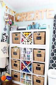From ribbon organization to vinyl organization, there are plenty organization hacks to choose from. Craft Room Organization Ideas From A Craft Blogger The Country Chic Cottage