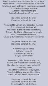 Brooks Dunn It S Getting Better All The Time Music Quotes Lyrics It Gets Better Lyric Quotes