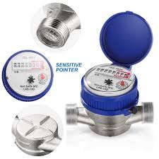 Wasseruhr und wasserzähler für garten installieren! Hemobllo Wasserzahler Wasserdurchflussmesser Kaufland De