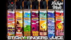 Sticky fingers eatery, san gwann. Mid Week Juice Review Sticky Fingers Blue Titanic Youtube