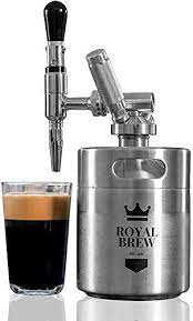 To us, the world of coffee is more complex than just a tasty caffeinated beverage to get you going. Royal Brew Nitro Cold Brew Keg Coffee Maker Kit System Stainless Steel Silver Buy Online At Best Price In Uae Amazon Ae