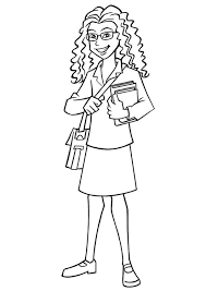 And many more similar colorings under the heading «» on the site «coloring pages for you». Coloring Page School Girl Free Printable Coloring Pages Img 7385