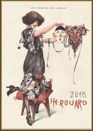 2021 Wall Calendar 12 Pages A4 Cheri Herouard La Vie Parisienne Vintage M643 Grayscale Coloring Books Vintage Illustration La Vie Parisienne