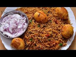 Egg Biryani In Pressure Cooker Egg Biryani Recipe Anda Biryani Youtube In 2020 Biryani Recipe Egg Recipes Indian Biryani