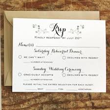 Being a wedding guest comes with its own set of etiquette and expectations, especially when it concerns rsvps! Multiple Events Taking Place For Your Wedding No Problem Rsvp Cards Can Be Customized To Get All The Info You Need From Guests Wedding Rsvp Card Wedding Rsvp
