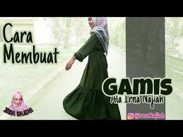 Kamu akan merahasiakannya karena memang sifatnya yang sangat pribadi. Diy Cara Membuat Baju Gamis Youtube Membuat Baju Menjahit Teknik Menjahit