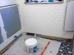 They captured the public's attention and ended quickly into our. Installing Subway Tile In Our Victorian Bathroom Rehab Dorks
