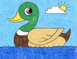 How To Draw A Duck Art Projects For Kids If you haven't watched how how to finger paint a seahorse! how to draw a duck art projects for kids
