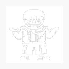 Undertale Sans Funny Photographic Prints Redbubble I started delving into undertale aus recently despite my usual hesitation to do so and have absolutely fallen in love with error!sans and underfell sans. redbubble