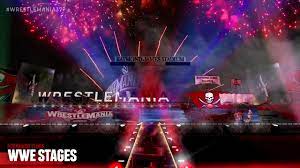 We are just hours away from the most. Wwe Wrestlemania 37 Stage Reveal Concept With Pyro Youtube