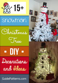 Creative ideas to pull felt snowman ornaments. 15 Snowman Christmas Tree Diy Decorations And Ideas Guide Patterns
