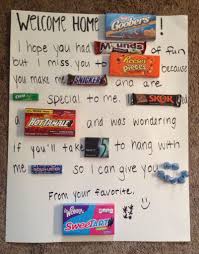 Welcome Home Candy Card Candy Cards Candy Quotes Cards