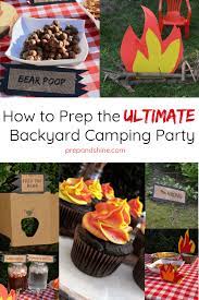 Sep 30, 2020 · whether it's an i do bbq, an elegant tea party or another fun theme, get creative with your engagement party decorations to make them say something about your (or the couple's) relationship. How To Prep The Ultimate Backyard Camping Party Prep And Shine