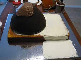 Try a swiss meringue or cream cheese icing base. How To Make A Mountain Cake Google Search Mountain Cake Cake No Bake Cake