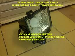 Terlebih lagi ketika malam yang gelap tiba. Sorot Taman Led 9 Watt