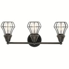 Those are such important part in your home which you. Kichler Bayley 3 Light Bronze Industrial Vanity Light Lowes Com Industrial Vanity Light Vanity Lighting Industrial Vanity
