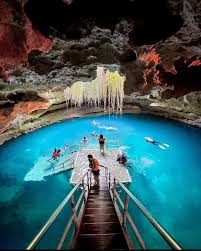 Great photos by @kathleenmadison and @caitlinherzog Who remembers the show  H2O?! What do YOU think, doesn't Devils Den look suspiciously similar to  the Moon Pool on Mako Island?! Who knows, if you