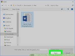 When it's uploaded, tap to open the file. How To Convert A Microsoft Word Document To Google Docs