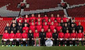 Before sir alex ferguson retired, these players helped contribute to united's 13 league titles under the legendary coach's watch. Pictures Manchester United Players Pose For Official Squad Photo Football Sport Express Co Uk