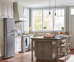 Personalize your estimate of the cost of kitchen cabinets by choosing your favorite door style, material, and finish. Light Kitchen With Inset Doors Diamond Cabinets