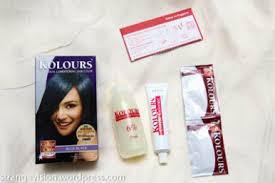 Kolours Dual Conditioning Hair Color Blue Black What I