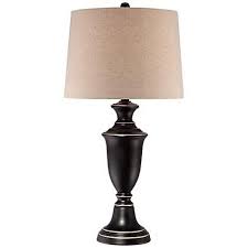 The Impressive Design Of This Slender Bronze Table Lamp Makes It A Wonderful Part Of A Transitional Or Tradition Table Lamp Bronze Table Lamp Black Table Lamps