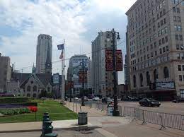 Downtown Detroit Downtown Street View Scenes