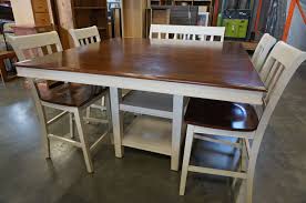 Anand dining table a simplistic dining table with solid wood construction and lacquered finish. Large Modern Square Dining Table W 4 Chairs 2 Seat Bench And Leaf