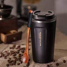 Buy Pinkah 380 500ml 304 Stainless Steel Thermo Cup Travel Coffee Mug With Lid Auto Water At Affordable Prices Free Shipping Real Reviews With Photos Joom