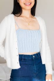 Designed with fit in mind to flatter all your curves, choose from a variety of plus size sweaters as the finishing touch to your outfit. Beginner Crochet Crop Top Free Pattern Video Tutorial For The Frills