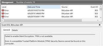 Enforcing Bitlocker Policies By Using Intune Known Issues Microsoft 365 Security Microsoft Docs