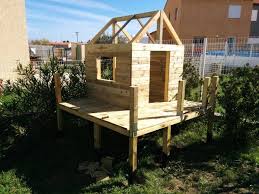 Cabane Pour Enfant Sur Pilotis Faire Soi Meme Cabane Exterieur Enfant Cabane Enfant Plan Cabane Enfant