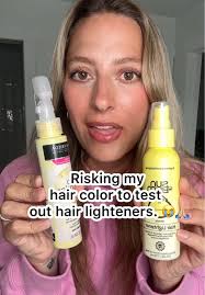 Sun Bummer Hair Lightener Vs John Freida