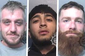 They called themselves the 'Popty Ping' gang until the police found what  they were delivering in a pair of pants