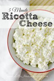 Learn How To Make Ricotta Cheese In 5 Minutes Recipe Homemade Ricotta Cheese Recipe Cheese Making Recipes Ricotta Cheese Recipes