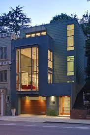 This chart shows where mansion global visitors interested in san francisco real estate are from. Modern San Francisco Home Modern Townhouse Row House Design San Francisco Houses