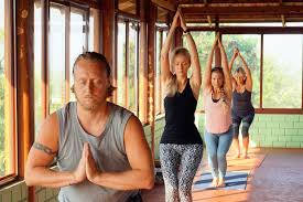 There are four meditation halls with a total capacity of 450 students, a pagoda with 184 individual meditation cells, a library, and both single and shared accommodations (many with western toilets) for 200. 14 Days Intermediate Advanced Level Yoga Retreat At Ayuryoga Eco Ashram Mysore India