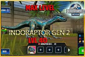 Indominus rex looks similar to a t. Jurassic World The Game Builder Max Level Indoraptor Gen 2 Android Ios Park Ebay