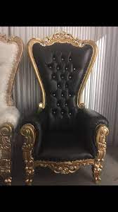 The Hottest Rental Item In The Tri State Everyone Is Going Nuts For Our Throne Chair Rentals Delivered And Set Up Throne Chair Thrown Chair Baby Shower Chair