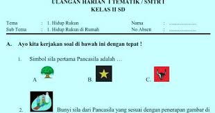 Soal kelas 2 tema 4 subtema 1 bimbel brilian. Soal Dan Kunci Jawaban Ulangan Harian Kelas 2 Sekolahdasar Net