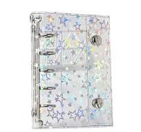 Macaroon Color A6/A5 PU Leather DIY Binder Notebook Cover Diary Agenda  Planner Paper Cover School Stationery Coliky Brown A5