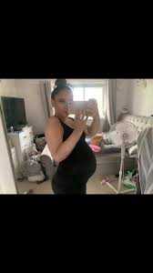 34 weeks🤍 not long now baby girl💕