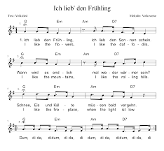 Deutschland Lese Ich Lieb Den Fruhling