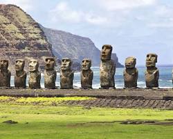 Image de Moaïs de l'île de Pâques